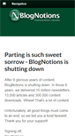 Mobile Screenshot of insurance.blognotions.com